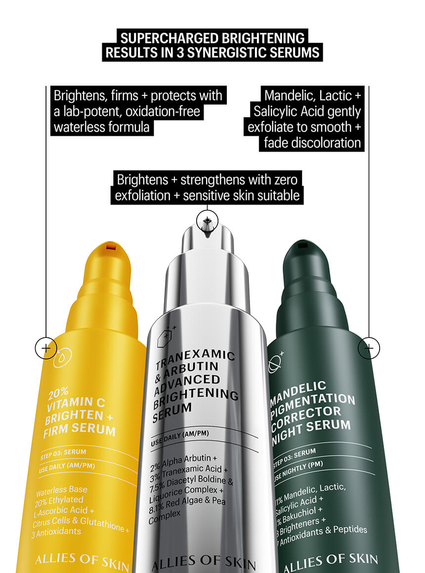 Tranexamic & Arbutin Advanced Brightening Serum – ALLIES [UK]