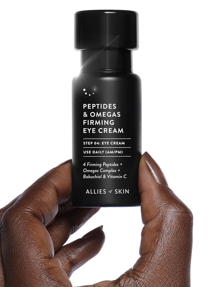 Premium Skincare Products for Women by Allies of Skin 5 EC allies peptide treatment under eye handshot