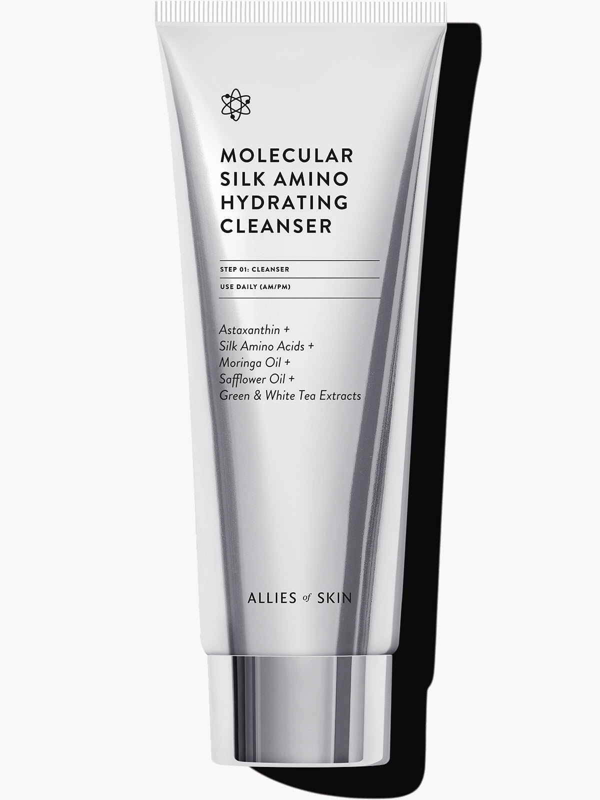 Save Up to 25% on Custom Skincare Routines - Allies of Skin 2 MOLECULAR SILK AMINO HYDRATING CLEANSER